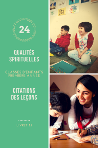 Citations illustrées du livret 3.1 - Les qualités spirituelles